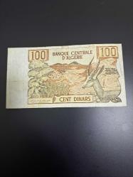 CEZAYİR 100 DİNAR 1970 NADİR. ÇOK TEMİZ KONDİSYON