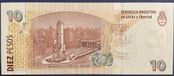 ARJANTİN 10  PESOS ÇİL KAĞIT PARA  RESİMDEKİ ÜRÜN