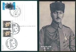 10 KASIM 2019 ATATÜRK Konulu Pul Sergisi Özel gün ve Posta Damgalı  Atatürk KARTPOSTAL  No:2