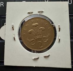 1971--İngiltere Elizabeth 2 New Pence Madeni Para ÇT