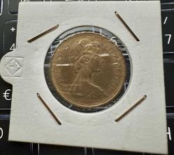 LOT.2 » 1971_-İngiltere Elizabeth 2 New Pence Madeni Para ÇT