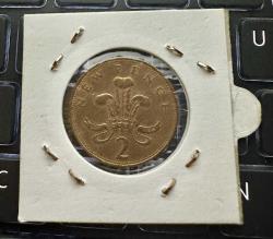 1971_-İngiltere Elizabeth 2 New Pence Madeni Para ÇT