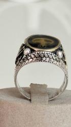 925 AYAR GÜMÜŞ TUĞRA ÜZERİ MİNE İŞLEME