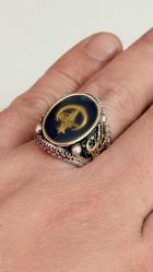 925 AYAR GÜMÜŞ TUĞRA ÜZERİ MİNE İŞLEME