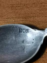 GÜMÜŞ eski türkçe afiyet olsun çay kaşığı 800 ayar 11gr