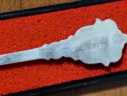 STRASBURG HATIRA GÜMÜŞ KAŞIK 800 AYAR  8GR. KUTUSUNDA