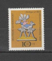 1969 ALMANYA NOEL DAMGASIZ TAM SERİ MNH