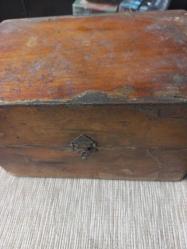 OSMANLI DÖNEMİ AHŞAP KUTUSUNDA SAATÇİ ALETİ - DEVE BOYNU