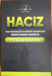 İcra Müdürlüğü ve Yardımcılığı Sınavı Haciz 7 li Alan Denemesi