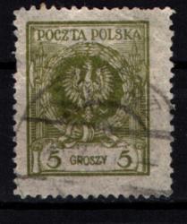 Polonya 1924 Defne Çelenkinde Kartal 5Gr (ws2160)