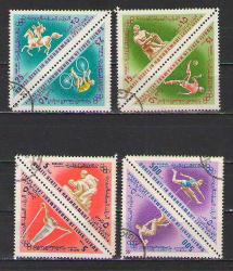 Spor - Olimpiyat - Futbol Temalı damgalı pul veya seri