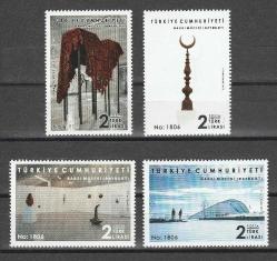 2019 BAKSI MÜZESİ NUMARALI PULLAR TAM SERİ MNH