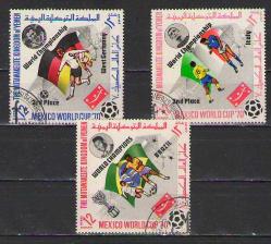 Spor - Olimpiyat - Futbol Temalı damgalı pul veya seri