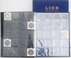 Madeni Para Albümü  200 adet  Kapama Gözlü