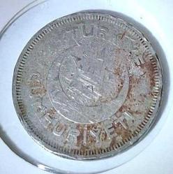 1935 5 KURUŞ NADİR 'RR'