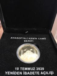 Altın Kaplama Gümüş Para