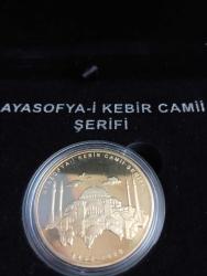 Altın Kaplama Gümüş Para