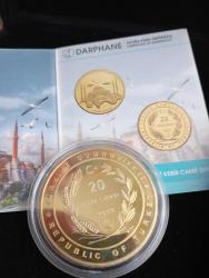 Altın Kaplama Gümüş Para