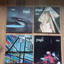 Yapı Dergisi 1992 yılı , 122,123 124 ve 132  nolu sayılar