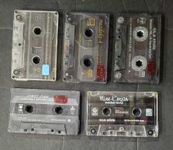 KARTONETSİZ FANTAZİ KASET LOTU * LOT 274 * BALIK AYHAN * İZZET YILDIZHAN * MEZDEKE-4 * MİNE KOŞAN * SİBEL CAN * 5 KASET