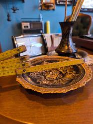 Bakır Kase 3 ayaklı