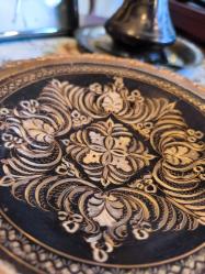 Bakır Kase 3 ayaklı