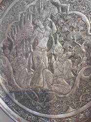 Antika Bakır Duvar Tabağı