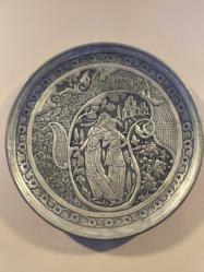 LOT.8 » Antika Bakır Duvar Tabağı