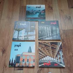 Yapı Dergisi 1994 yılı , 147,149,152,153 ve 156  nolu sayılar