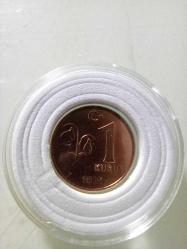 Bir Kuruş Madeni Para 2015 Yılına Ait