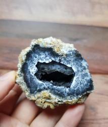 Nadir Merlinit (Dendritik Opal) Jeod – Doğal 3 Boyutlu Ağaç Benzeri Dendritler | Eşsiz Bir Örnek - Ağırlık: 115g - Benzersiz Koleksiyonluk Nadir Parça