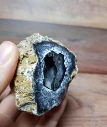 Nadir Merlinit (Dendritik Opal) Jeod – Doğal 3 Boyutlu Ağaç Benzeri Dendritler | Eşsiz Bir Örnek - Ağırlık: 115g - Benzersiz Koleksiyonluk Nadir Parça