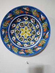 ESKİ DÖNEM EL YAPIMI KÜTAHYA PORSELEN DUVAR TABAĞI