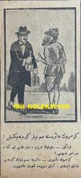 Osmanlıca Karagöz Mizah Dergisi-Gazetesi, Orijinal Dönem Basım, (Ottoman Magazine-Newspaper-Journal Illustré Cara-Gueuz) - 29 Aralık (Kanun-i Evvel) 1926 - Sayı: 1960 - Karikatürist Togo'nun Çalışması: Avrupa Devletleri İttifak Yapmak İçin Almanya'nın Peşinde! 