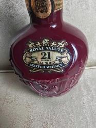 Chivas Regal Royal Salute 21 Year Old Ruby Flagon Blended Scotch Viski Şişesi
