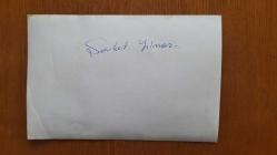 ŞEVKET YILMAZ'IN HABER METİNLİ ORİJİNAL AJANS-BASIN FOTOĞRAFI - 18 x 12 cm EBADINDA - TÜRK-İŞ GENEL BAŞKANI ŞEVKET YILMAZ, HÜSAMETTİN CİNDORUK'LA SELAMLAŞIRKEN ÇEKİLMİŞ BİR KARE