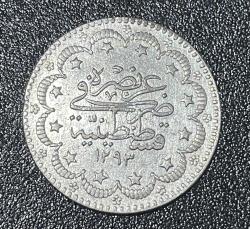 1293/32 Gümüş 5 Kuruş ÇİL