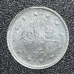 1327/3 Gümüş 2 Kuruş ÇİL