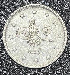 1293/33 Gümüş 2 Kuruş ÇA