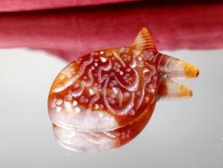 NAS SURESİ YAZILI DOĞAL AKİK TAŞI