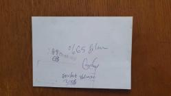 SÜLEYMAN DEMİREL ve ŞEVKET YILMAZ'IN ORİJİNAL FOTOĞRAFI - 12 x 8,5 cm EBADINDA - TÜRK-İŞ GENEL BAŞKANI ŞEVKET YILMAZ, SÜLEYMAN DEMİREL'LE BİRLİKTE BASIN KARŞISINDA İMZA ATARKEN ÇEKİLMİŞ BİR KARE