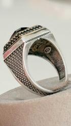 925 AYAR GÜMÜŞ SAFŞR TAŞLI YÜZÜK