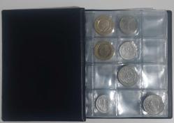 Madeni Para Albümü  120 adet kapasiteli  kapamasız  Mini Boy Seyahat tipi Taşıma Albümü