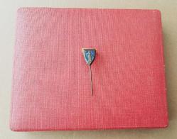 ESKİ - ANKARA ÜNİVERSİTESİ HUKUK FAKÜLTESİ ROZETİ - MADALYA ( SICAK MİNELİ MODEL ) C4113