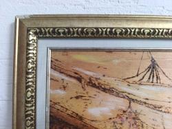 Osmanlı Geçidi – Yakma Tekniği ve Akrilikle Can Bulmuş Oryantal Sahne