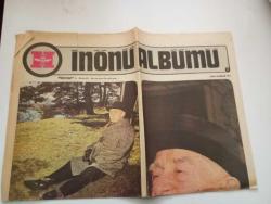 Hürriyet Gazetesi 28 Aralık 1973 - İsmet İnönü Albümü