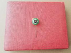 ESKİ - İZMİT PETKİM ROZETİ - MADALYA ( SICAK MİNELİ MODEL ) C4127