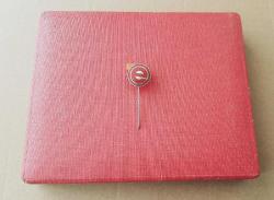 ESKİ - EGE ÜNİVERSİTESİ ROZETİ- MADALYA ( SICAK MİNELİ MODEL ) C4130