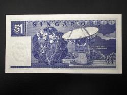 Singapur 1 Dolar 1987 Çil