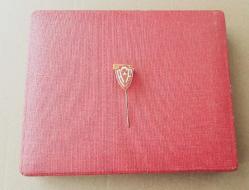 ESKİ - TÜRKİYE ATLETİZM FEDERASYONU ROZETİ - MADALYA ( SICAK MİNELİ MODEL ) C4133